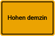 Grundbuchamt Hohen Demzin